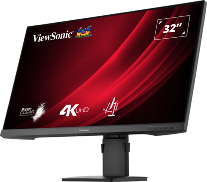 Viewsonic VG3208-4K computer monitor 81.3 cm (32") 3840 x 2160 pixels 4K Ultra HD LED Black