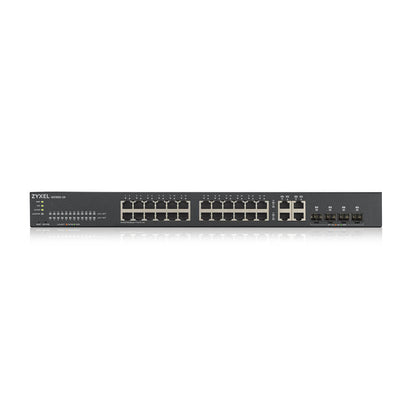 Zyxel GS1920-24V2 Managed Gigabit Ethernet (10/100/1000) Black