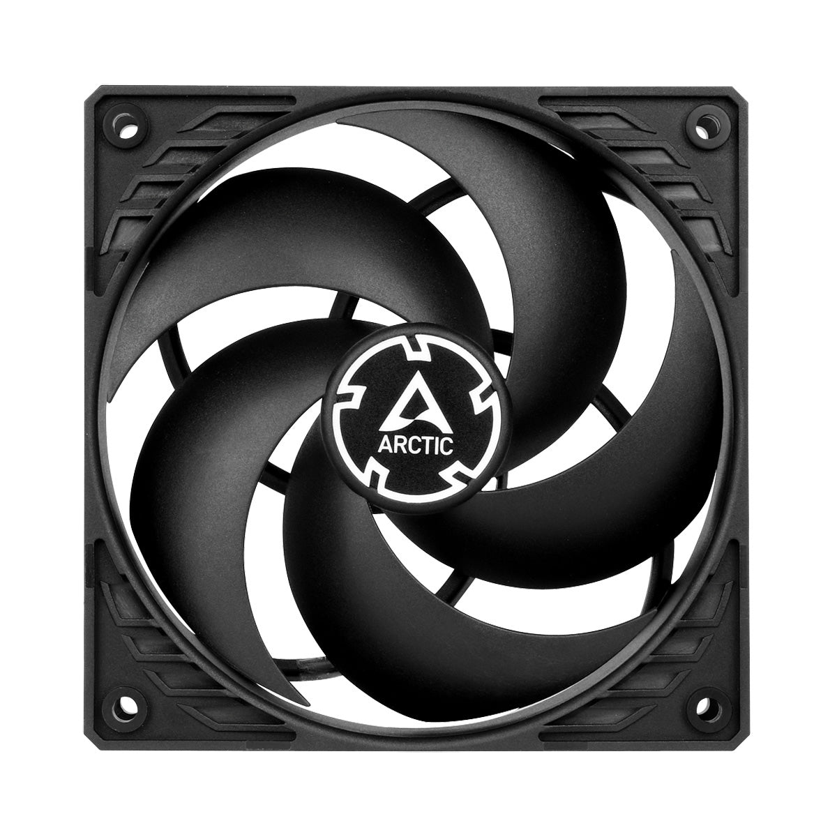 ARCTIC P12 PWM PST (Black/Black) Pressure-optimised 120 mm Fan with PWM PST