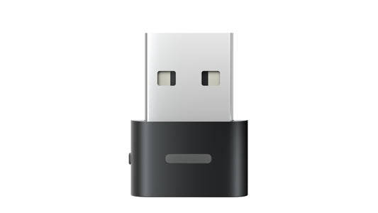 SHOKZ Loop110 Dongle (USB A adapter) - Stabilises and Secures Your Computer's Bluetooth Connection with OpenComm Series Headsets, Black (CL110A)