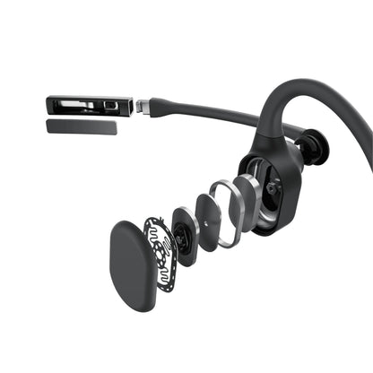 SHOKZ OpenComm2 UC Headset Wireless Ear-hook Office/Call center Bluetooth Black