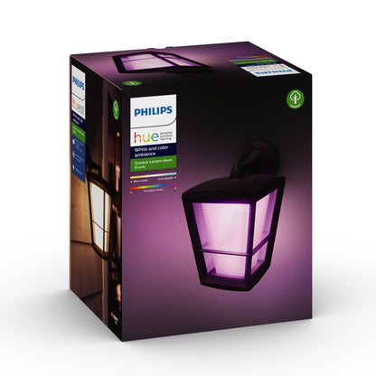 Philips Hue White and colour ambience Econic Outdoor Wall Light