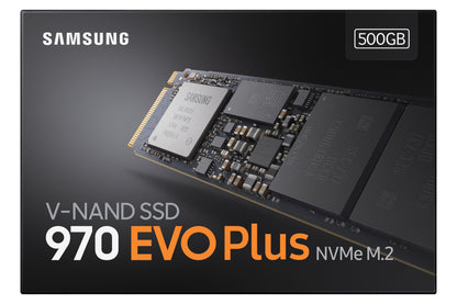 Samsung 970 EVO Plus 500 GB M.2 PCI Express 3.0 NVMe V-NAND MLC