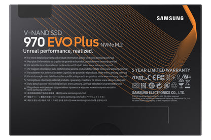 Samsung 970 EVO Plus 250 GB M.2 PCI Express 3.0 NVMe V-NAND MLC