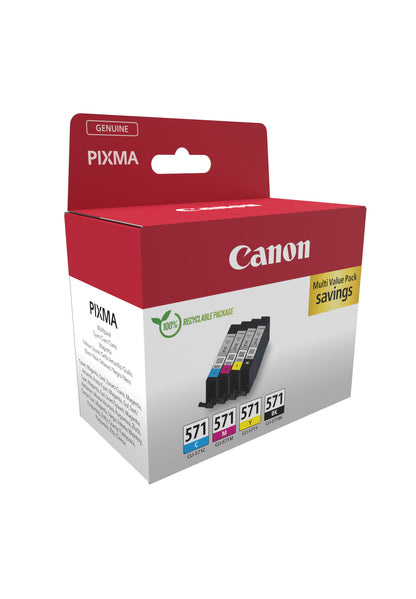 Canon 0386C008 ink cartridge 4 pc(s) Original Black, Cyan, Magenta, Yellow