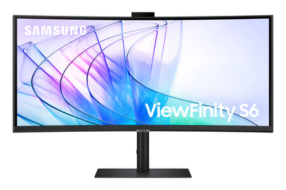 Samsung S65VC computer monitor 86.4 cm (34") 3440 x 1440 pixels UltraWide Quad HD LCD Black