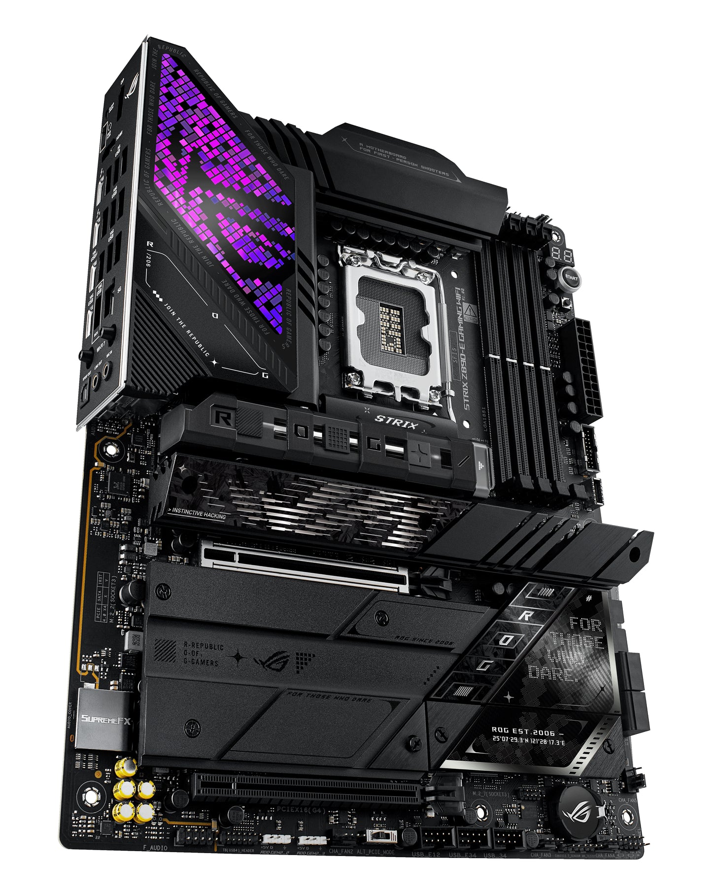 ASUS ROG STRIX Z890-E GAMING WIFI Intel Z890 LGA 1851 (Socket V1) ATX