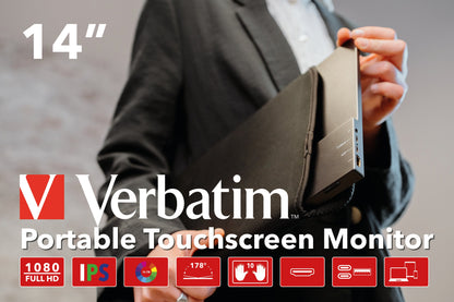 Monitor de computadora Verbatim 49591
