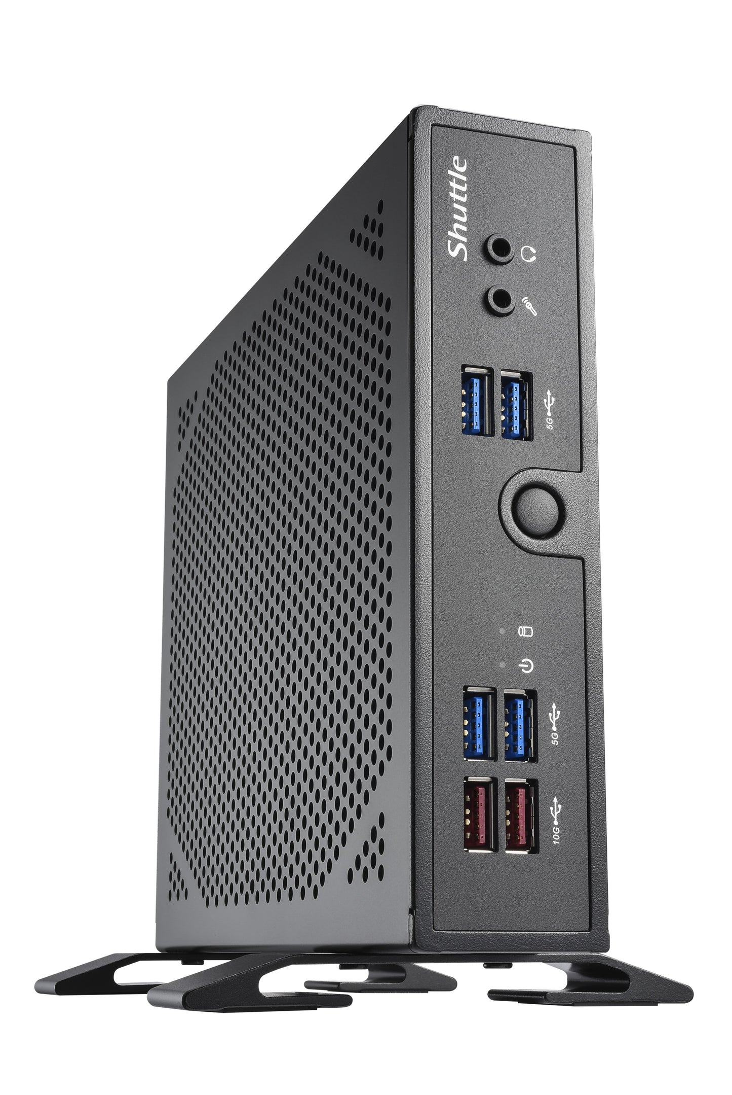 Shuttle XPC slim Barebone DS50U7, i7-1355U, 2x LAN (1x 2.5Gbit ,1x 1Gbit), 1xCOM,1xHDMI,1xDP, 1x VGA, fanless, 24/7 permanent operation