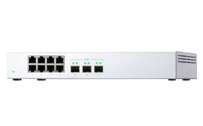 QNAP QSW-308S network switch Unmanaged Gigabit Ethernet (10/100/1000) White