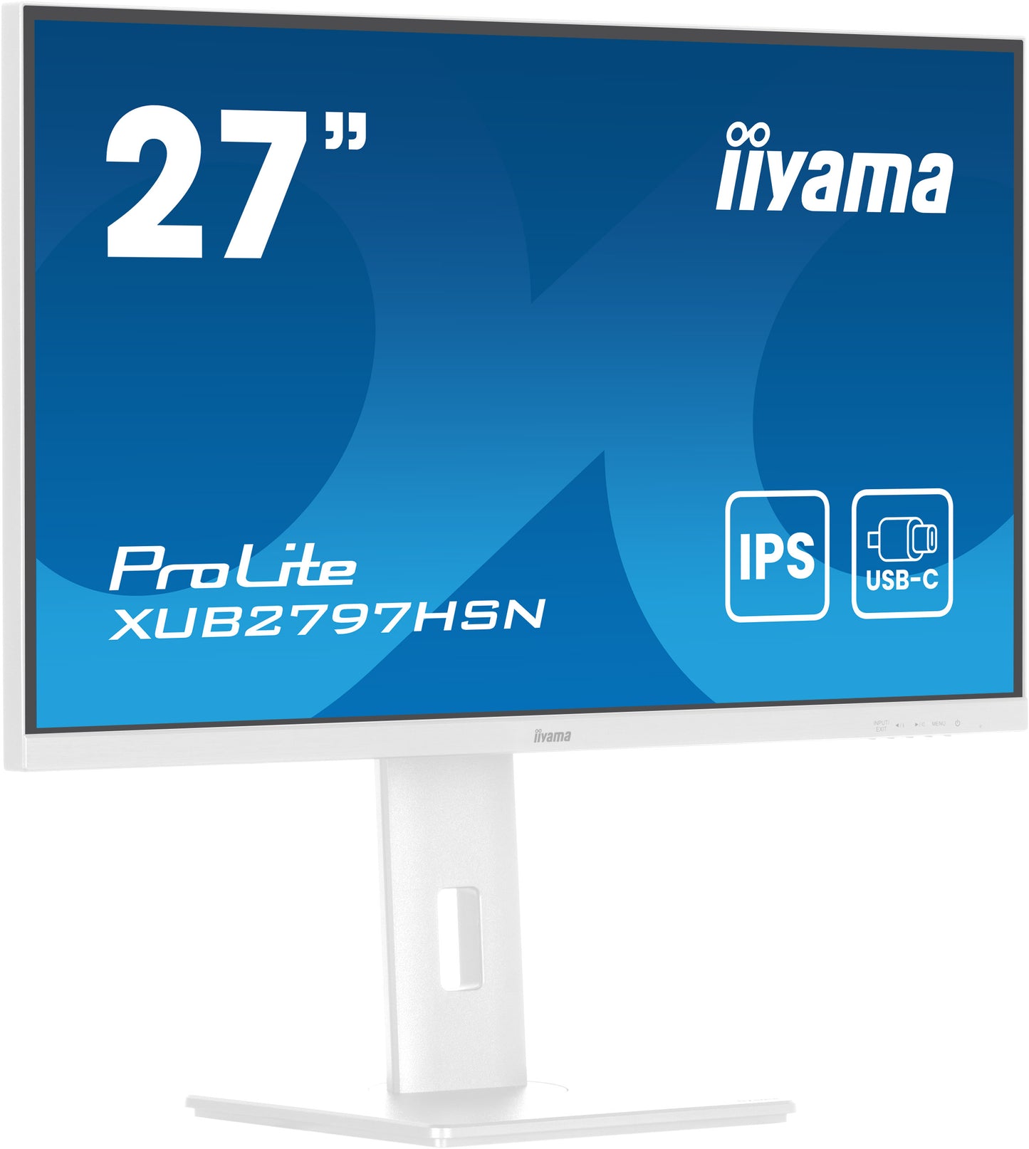 iiyama ProLite XUB2797HSN-W2 computer monitor 68.6 cm (27") 1920 x 1080 pixels Full HD LED White