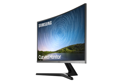 Samsung CR50 computer monitor 81.3 cm (32") 1920 x 1080 pixels Full HD LED Blue, Grey