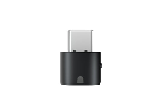 SHOKZ Loop110 Dongle (USB C adapter) - Stabilises and Secures Your Computer's Bluetooth Connection with OpenComm Series Headsets, Black (CL110C)