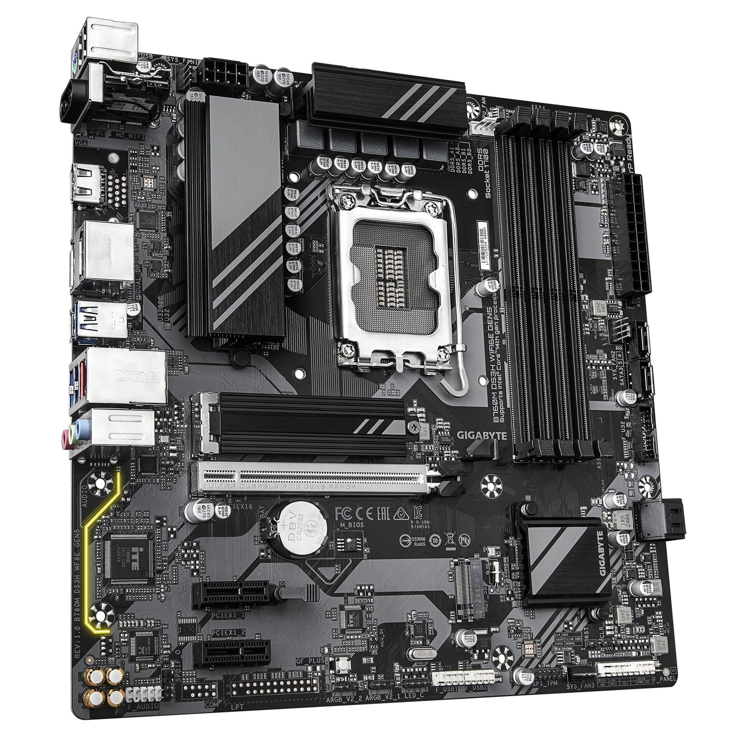 GIGABYTE B760M DS3H WIFI6E GEN5