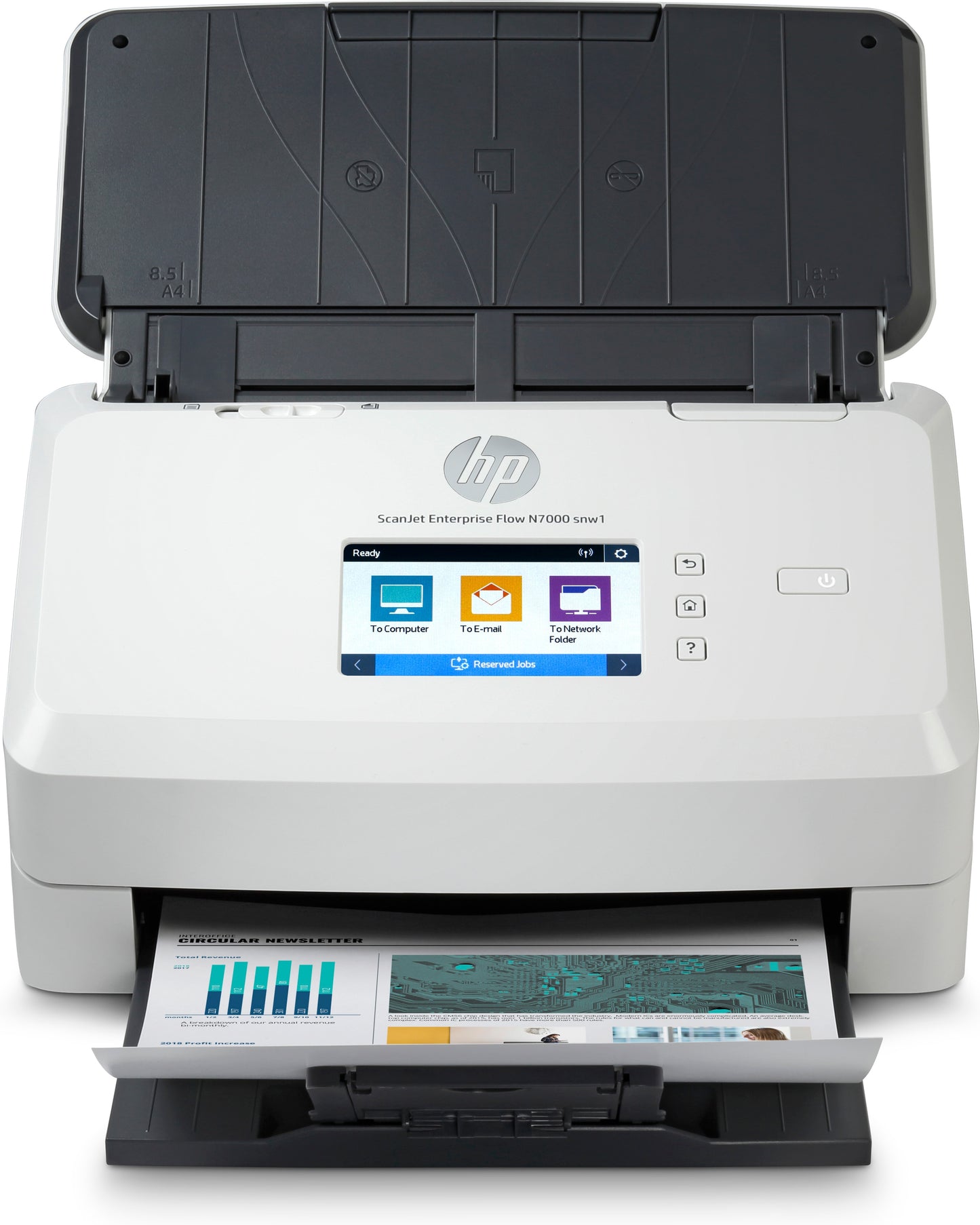 HP Scanjet Enterprise Flow N7000 Sheet-fed scanner 600 x 600 DPI A4 White