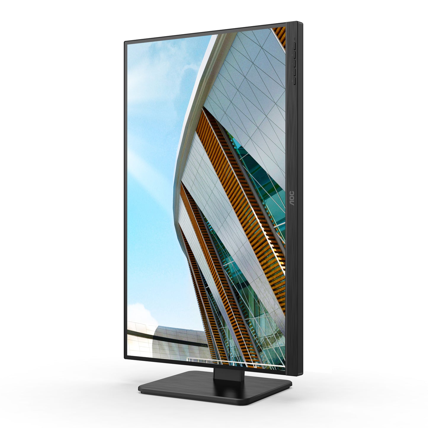 AOC U27P2CA computer monitor 68.6 cm (27") 3840 x 2160 pixels 4K Ultra HD LED Black