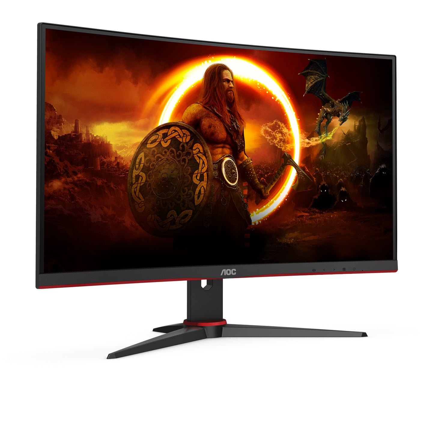 AOC G2 C27G2ZE/BK computer monitor 68.6 cm (27") 1920 x 1080 pixels Full HD LED Black, Red