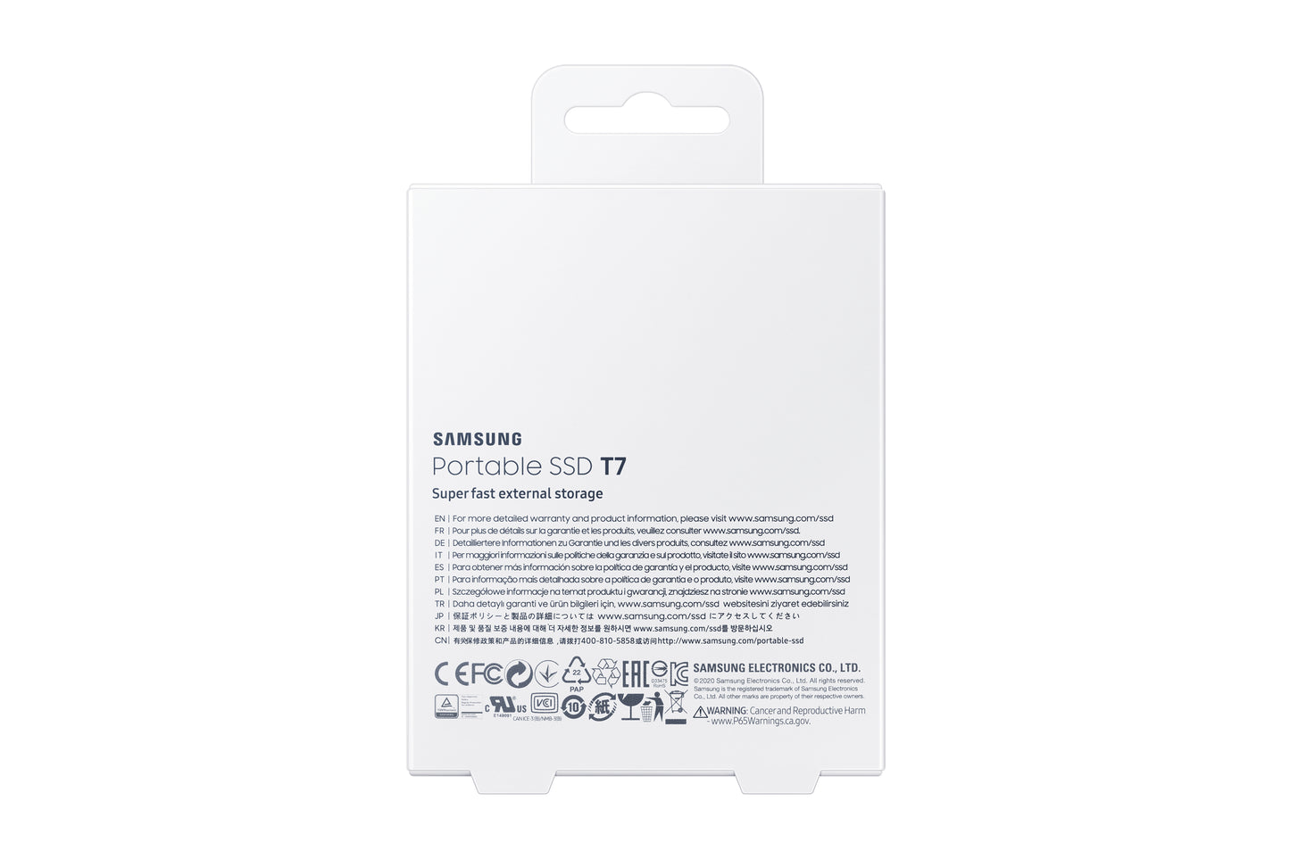 Samsung Portable SSD T7 1 TB USB Type-C 3.2 Gen 2 (3.1 Gen 2) Grey