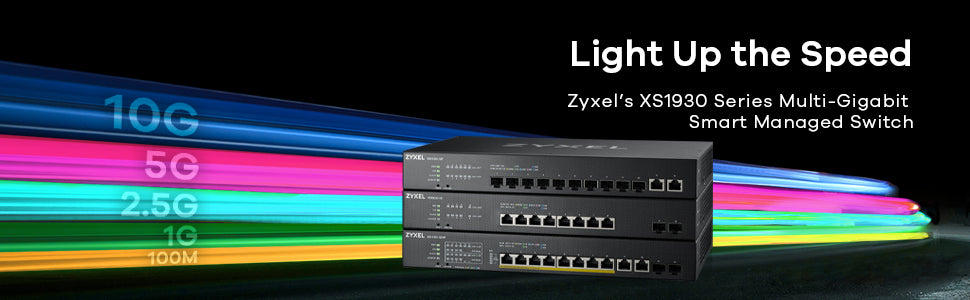 Zyxel XS1930-10-ZZ0101F network switch Managed L3 10G Ethernet (100/1000/10000) Black