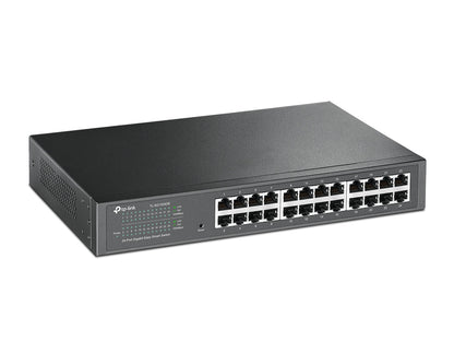 TP-Link TL-SG1024DE network switch Managed L2 Gigabit Ethernet (10/100/1000) Black