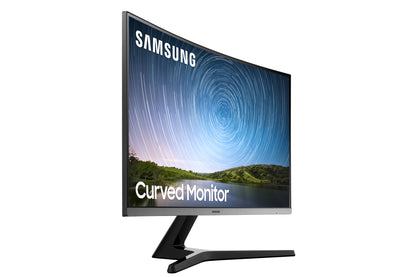 Samsung CR50 computer monitor 81.3 cm (32") 1920 x 1080 pixels Full HD LED Blue, Grey