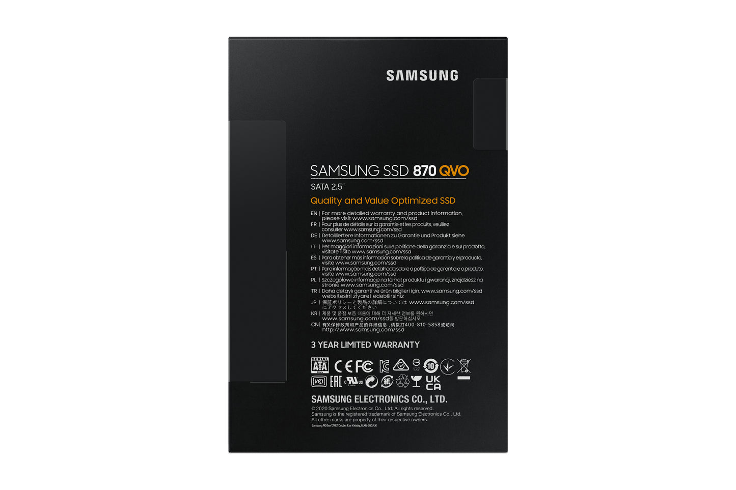 Samsung MZ-77Q1T0 1 TB 2.5" Serial ATA III QLC