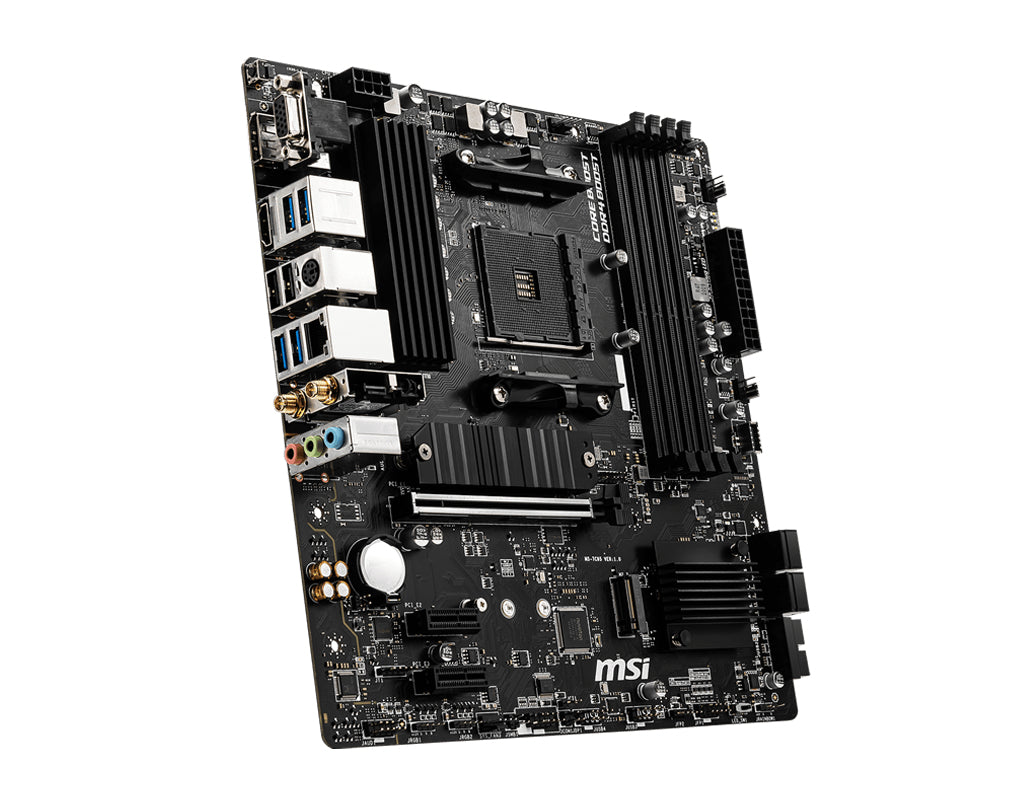 MSI B550M PRO-VDH WIFI motherboard AMD B550 Socket AM4 micro ATX