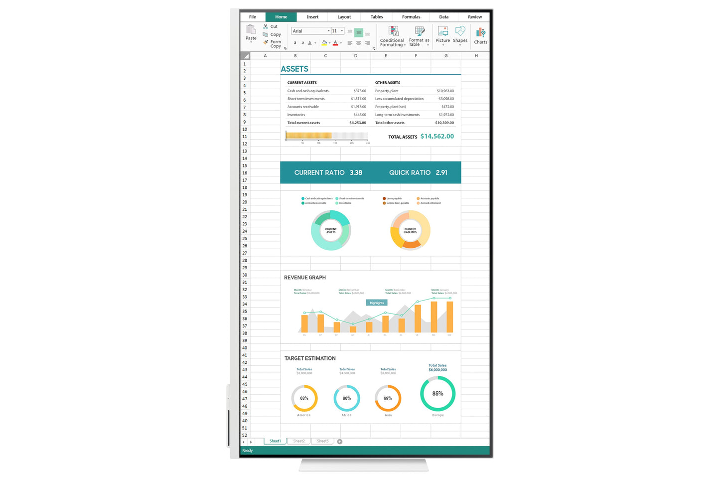 Samsung M80D computer monitor