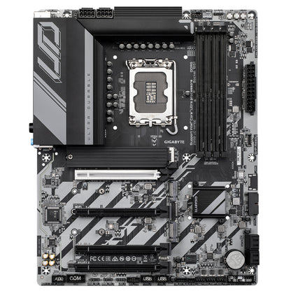 GIGABYTE Z890 UD WIFI6E Motherboard - Supports Intel Core Ultra (Series 2) CPUs, 12+1+2 phases VRM, up to 8800MHz DDR5 (OC), 1xPCIe 5.0 + 2xPCIe 4.0, Wi-Fi 6E, 2.5GbE LAN, USB 4