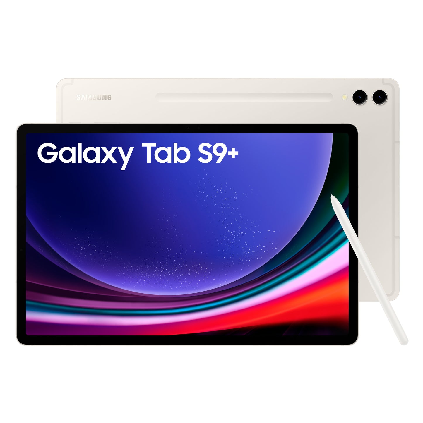 Samsung Galaxy Tab S9+ SM-X810N Qualcomm Snapdragon 256 GB 31.5 cm (12.4") 12 GB Wi-Fi 6 (802.11ax) Android 13 Beige