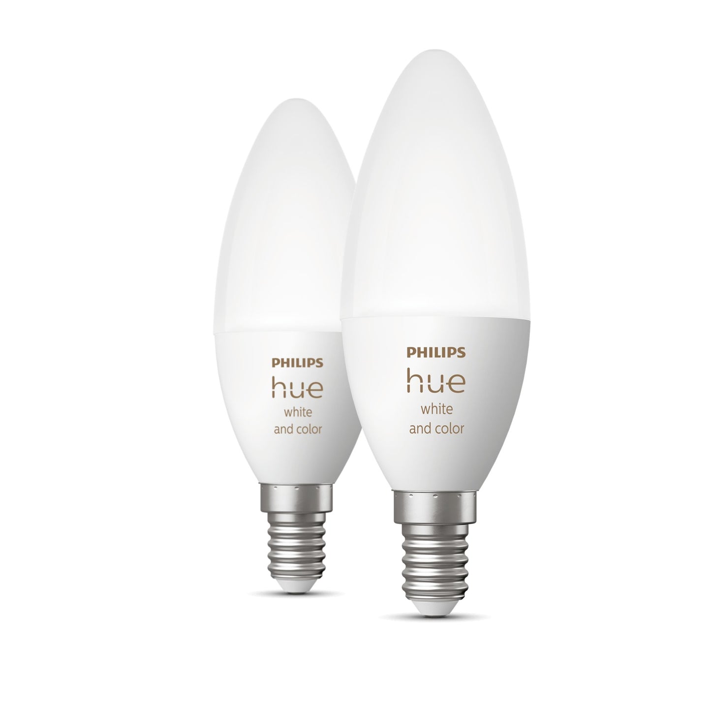 Philips Hue White and colour ambience Candle - E14 smart bulb - (2-pack)