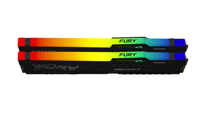 Kingston Technology FURY Beast 64GB 6000MT/s DDR5 CL36 DIMM (Kit of 2) RGB EXPO