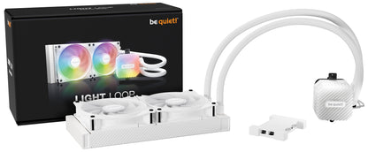 be quiet! LIGHT LOOP 240mm White Processor All-in-one liquid cooler 12 cm 1 pc(s)