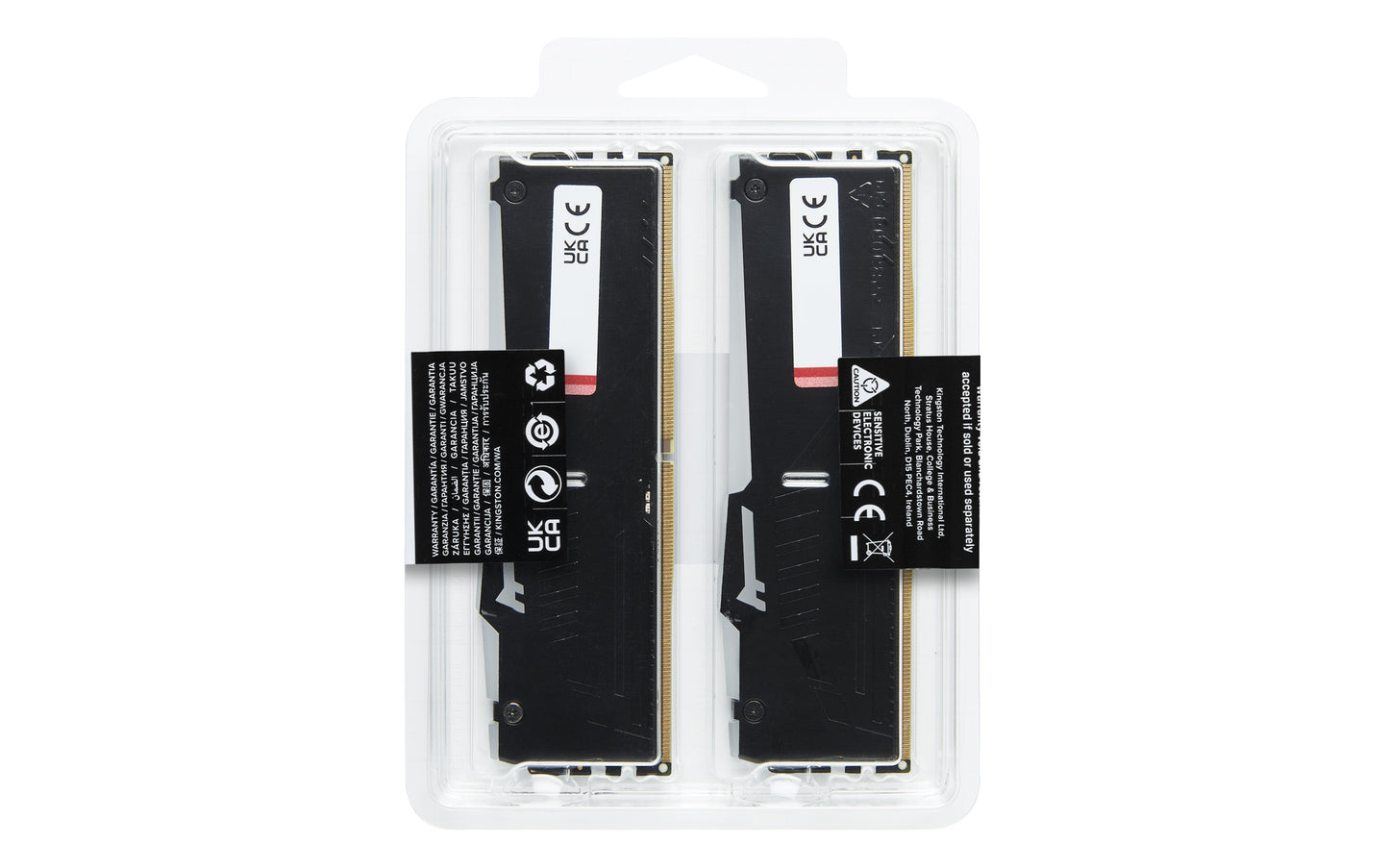 Kingston Technology FURY Beast 64GB 6000MT/s DDR5 CL36 DIMM (Kit of 2) RGB EXPO