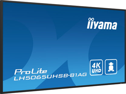 iiyama LH5065UHSB-B1AG Signage Display - TECHDIRECT iiyama -  Ireland - Carlow - Dublin - Cork
