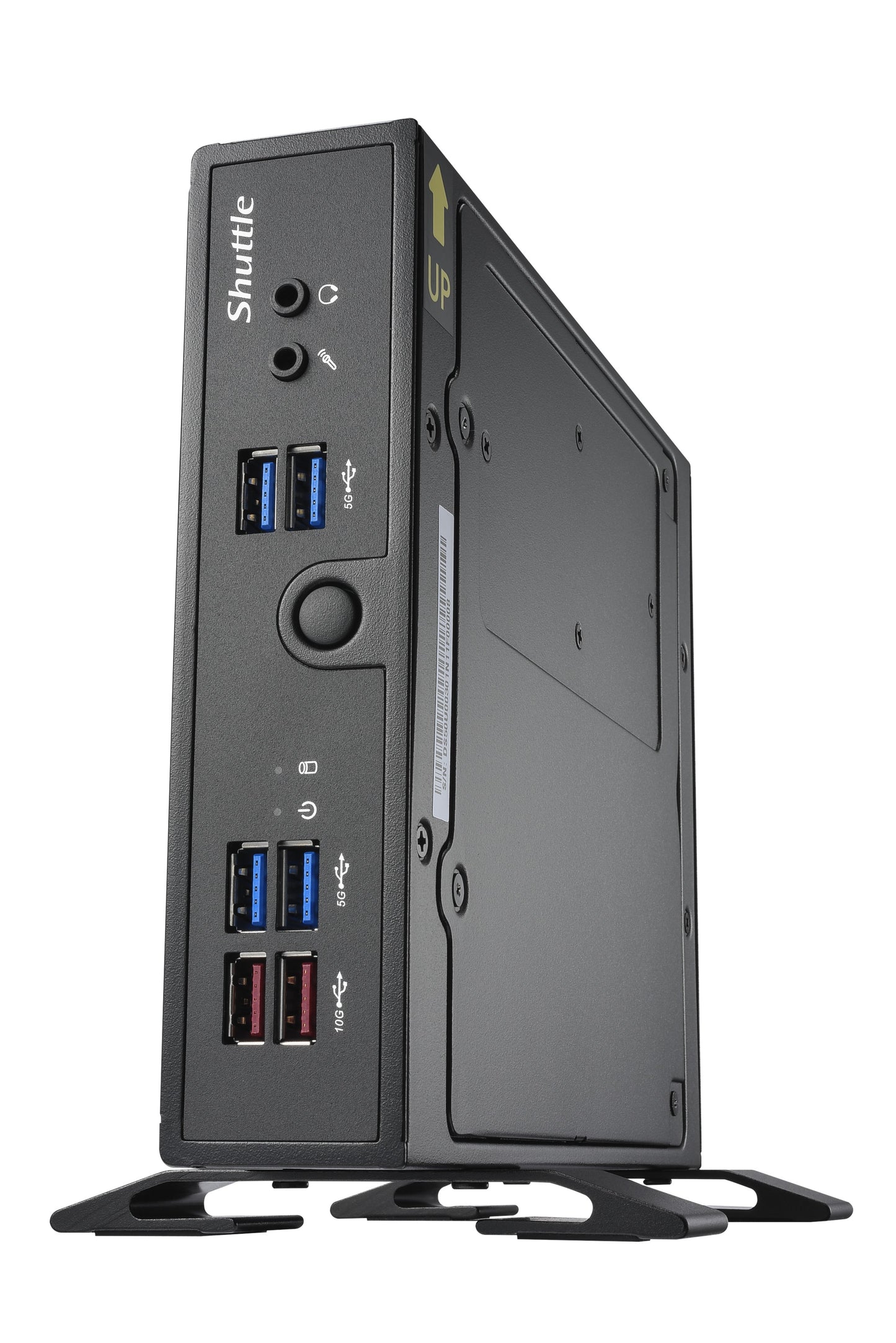 Shuttle XPC slim Barebone DS50U7, i7-1355U, 2x LAN (1x 2.5Gbit ,1x 1Gbit), 1xCOM,1xHDMI,1xDP, 1x VGA, fanless, 24/7 permanent operation