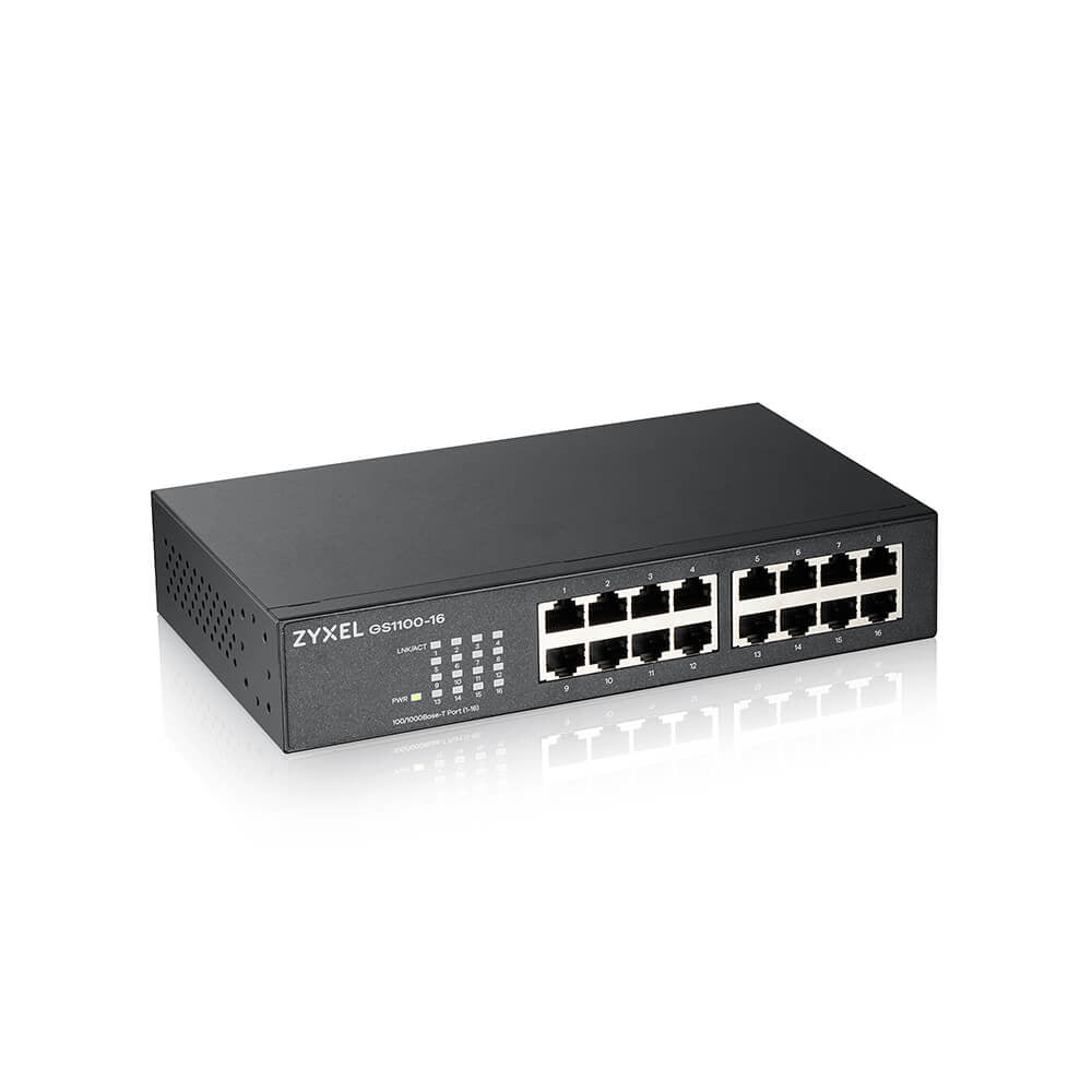 Zyxel GS1100-16 Unmanaged Gigabit Ethernet (10/100/1000)