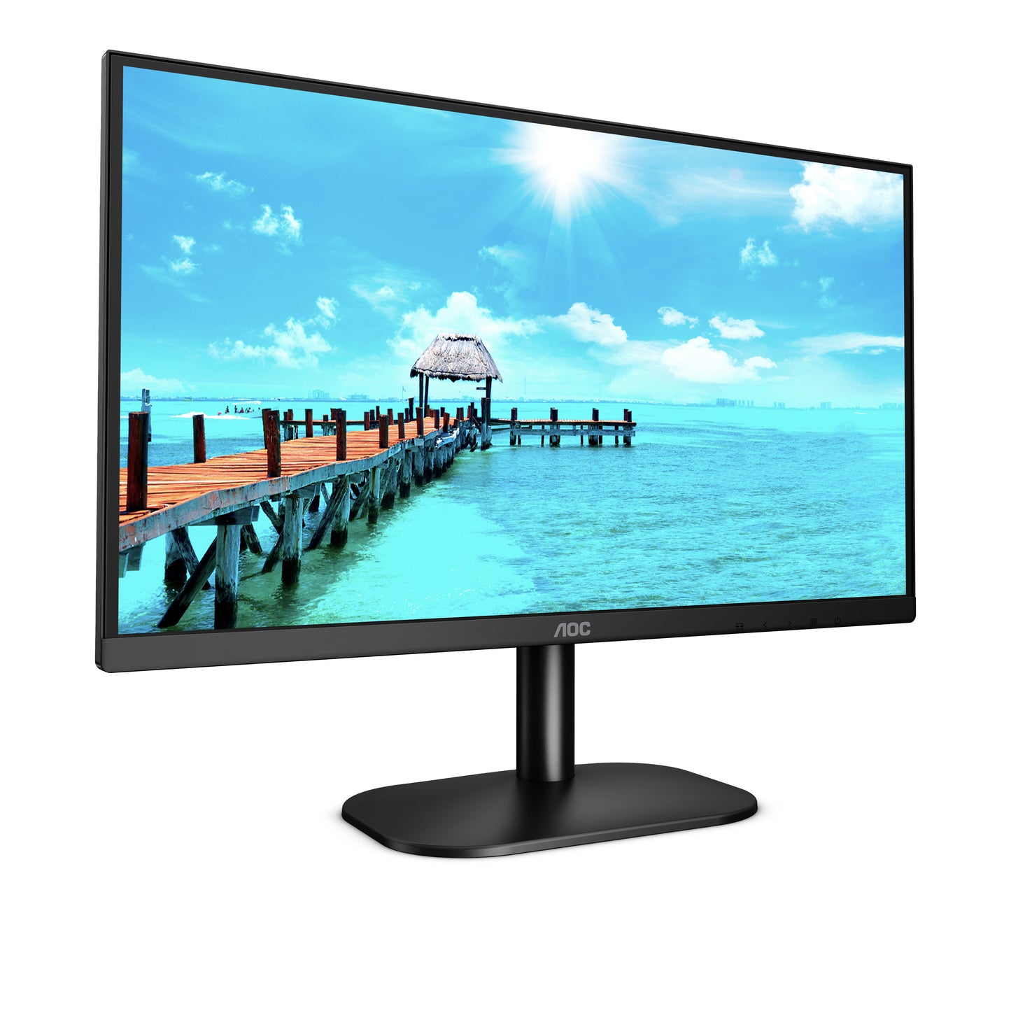 AOC B2 24B2XDAM LED display 60.5 cm (23.8") 1920 x 1080 pixels Full HD Black