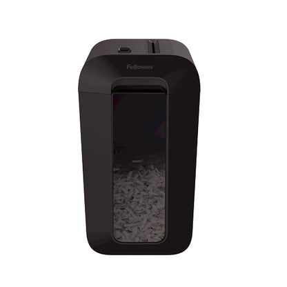 Fellowes LX65 paper shredder Cross shredding 4 cm Black