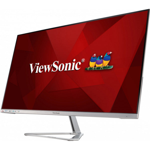 Viewsonic VX Series VX3276-MHD-3 computer monitor 81.3 cm (32") 1920 x 1080 pixels Full HD LED Silver