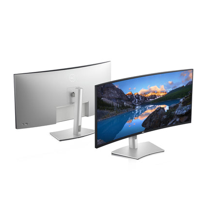 DELL UltraSharp U4021QW LED display 100.8 cm (39.7") 5120 x 2160 pixels 4K DCI LCD Silver