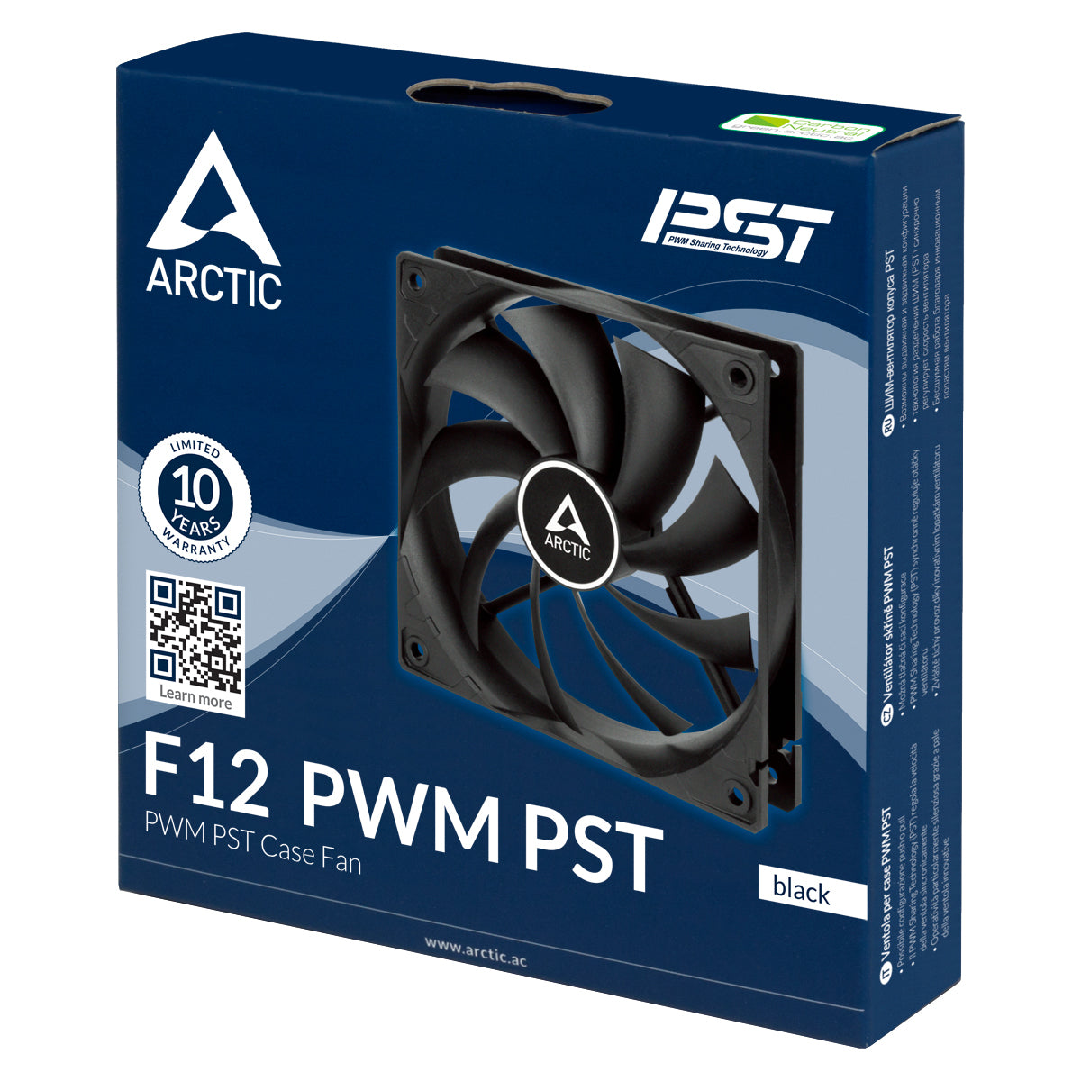 ARCTIC F12 PWM PST 120 mm PWM PST Case Fan