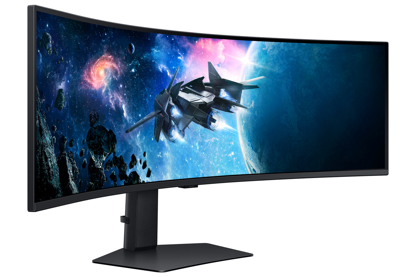 Samsung G95C computer monitor 124.5 cm (49") 5120 x 1440 pixels Dual QHD LED Black