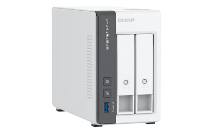 QNAP TS-216G NAS/storage server Tower Cortex-A Cortex-A55 4 GB HDD White