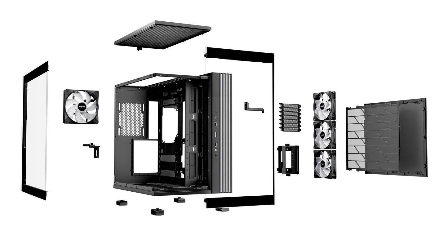 be quiet! LIGHT BASE 600 LX Black Midi Tower