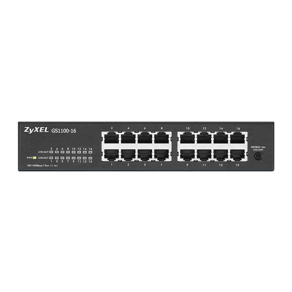 Zyxel GS1100-16 Unmanaged Gigabit Ethernet (10/100/1000)