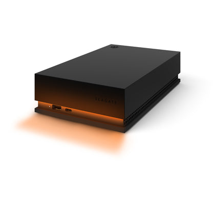 Seagate FireCuda Gaming Hub external hard drive 8 TB Micro-USB B / USB Type-A / USB Type-C 3.2 Gen 1 (3.1 Gen 1) Black