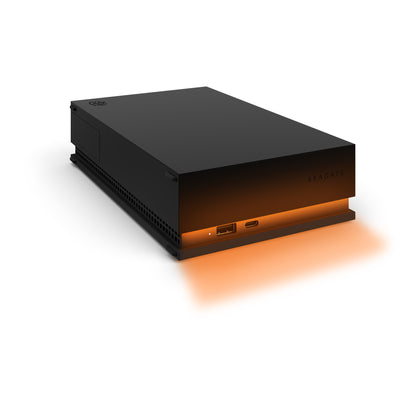 Seagate FireCuda Gaming Hub external hard drive 8 TB Micro-USB B / USB Type-A / USB Type-C 3.2 Gen 1 (3.1 Gen 1) Black