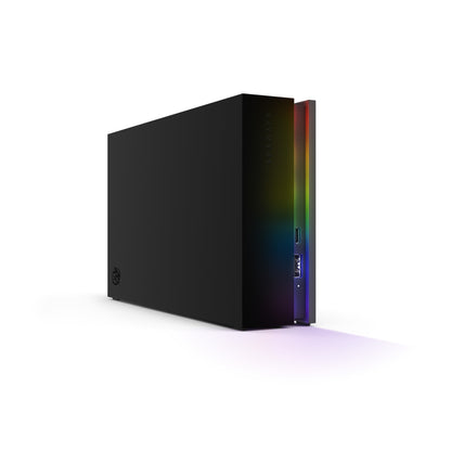Seagate FireCuda Gaming Hub external hard drive 8 TB Micro-USB B / USB Type-A / USB Type-C 3.2 Gen 1 (3.1 Gen 1) Black
