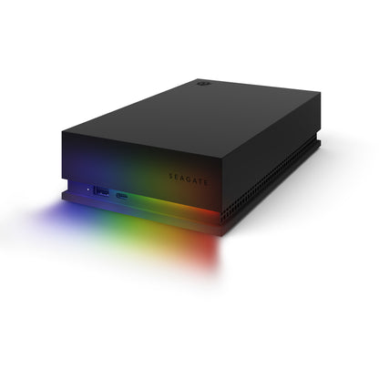 Seagate FireCuda Gaming Hub external hard drive 8 TB Micro-USB B / USB Type-A / USB Type-C 3.2 Gen 1 (3.1 Gen 1) Black